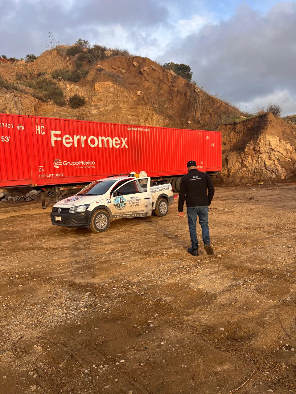 Servicio comercial de control de plagas